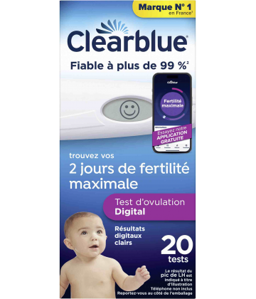 Clearblue Test d'ovulation Digital