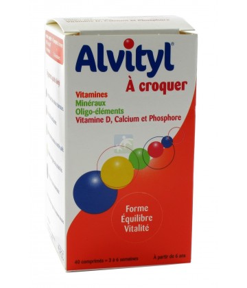 Alvityl à croquer x 40