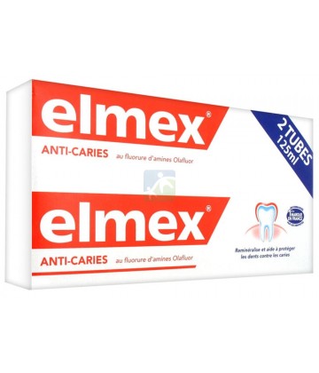 Elmex Anti-caries Dentifrice 2 x 75 ml