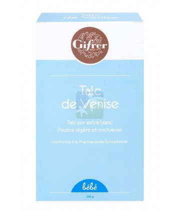 Gifrer Talc de Venise Bébé Poudre 250 g