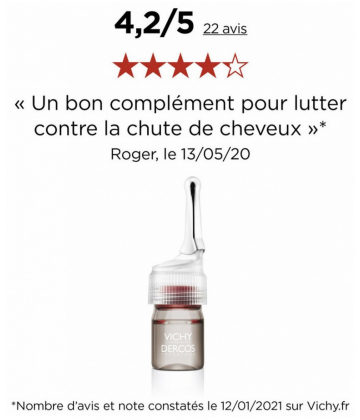 Vichy Dercos Aminexil Clinical 5 Homme x 21