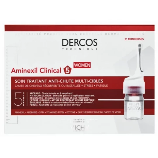 Vichy Dercos Aminexil Clinical 5 Femme x 21 - image 2