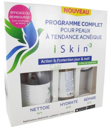 Iskin Programme Complet Peaux à Tendance Acnéique