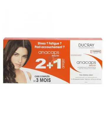 Ducray Anacaps Reactiv 3 x 30 