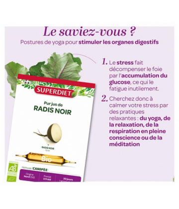 Superdiet Radis Noir Ampoules x 20