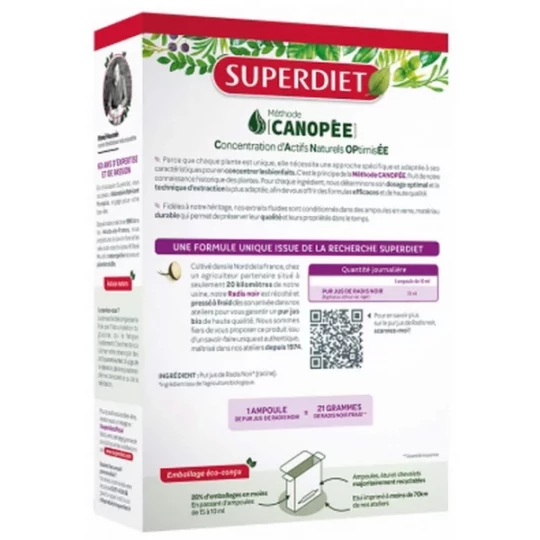 Superdiet Radis Noir Ampoules x 20 - image 5