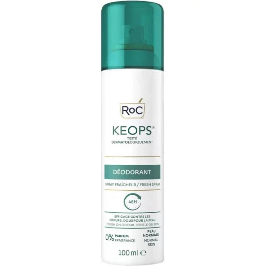 ROC Keops Spray Déodorant Fraîcheur 100 ml