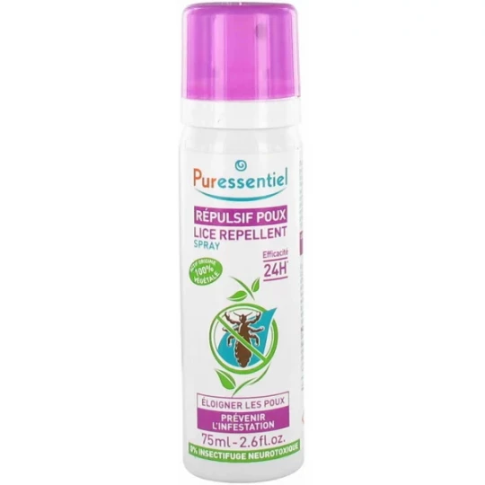 Puressentiel Répulsif Poux Spray 75 ml