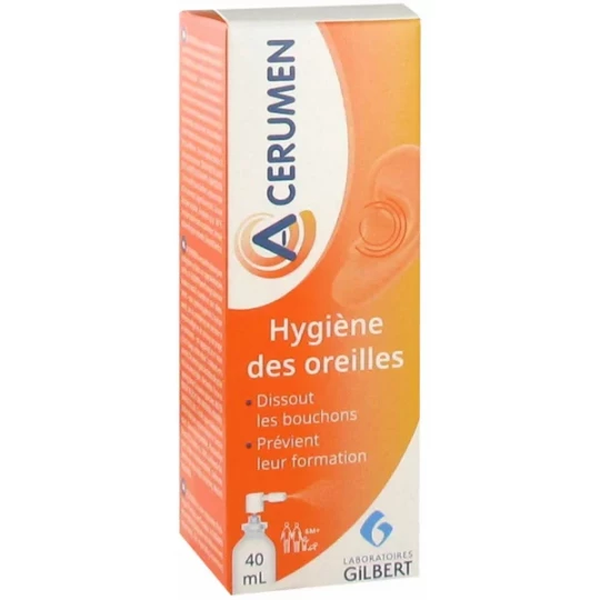 A-Cérumen Hygiène des Oreilles 40 ml