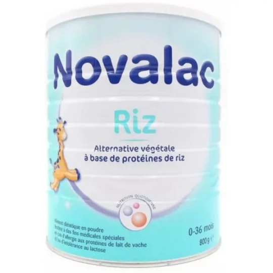 Novalac Alternative Végétale Riz 800 g