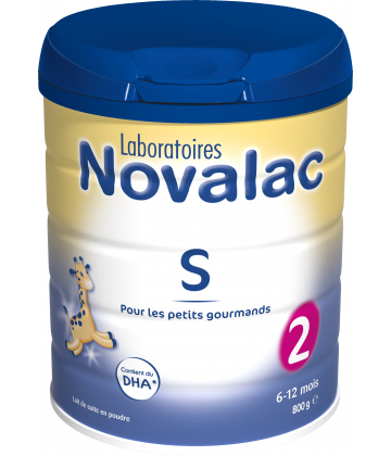 Novalac Petits Gourmands S 2éme Age 800 g