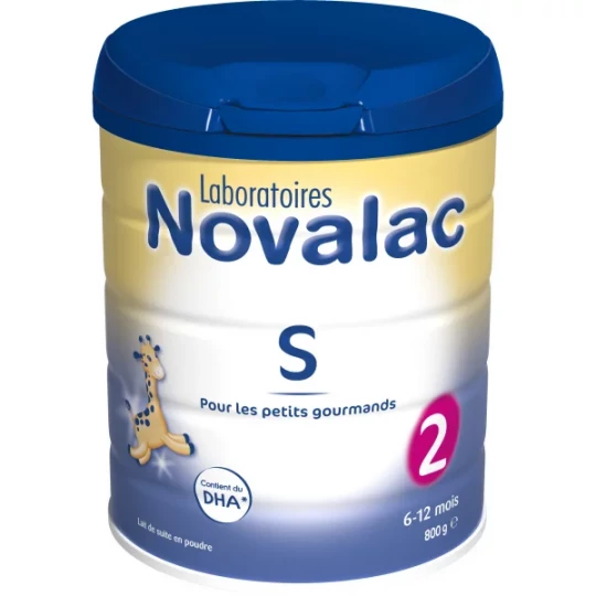 Novalac Petits Gourmands S 2éme Age 800 g