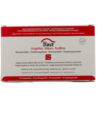 Ilast Lingettes nettoyantes x 20