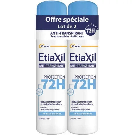 Etiaxil Déodorant Anti-transpirant 48h Aérosol