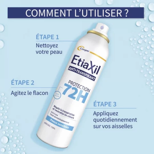 Etiaxil Déodorant Anti-transpirant 48h Aérosol - image 8