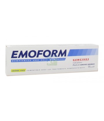 Emoform Dentifrice Aux Sels Minéraux Gencives Sensibles 75 ml 