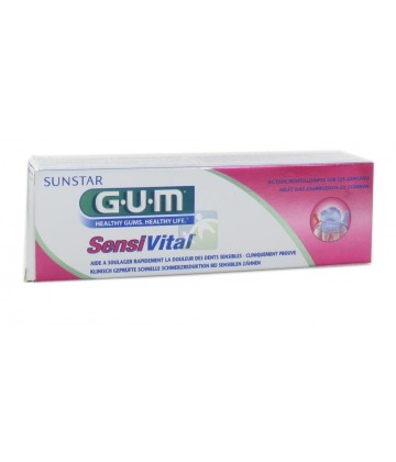 GUM Sunstar Dentifrice SensiVital 75 ml 