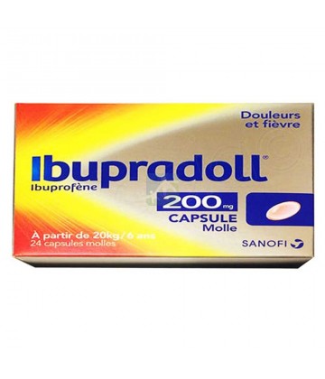 Ibupradoll 200 mg Capsules x 24