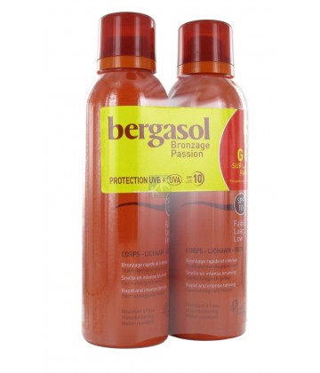 Bergasol Bronzage Passion SPF10 2 x 150 ml