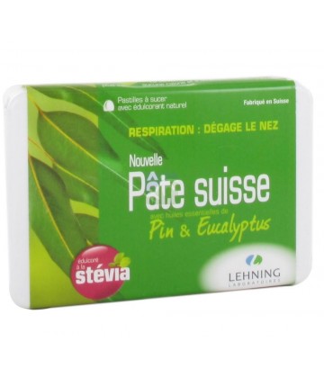 Lehning Pâte Suisse Sans Sucres Pastilles x 40