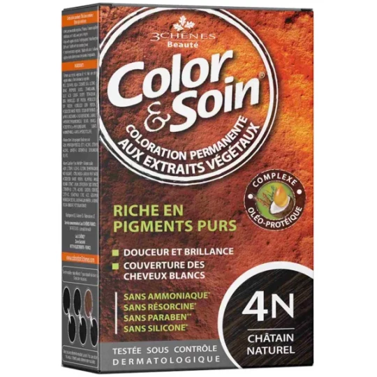 Color & Soin 4N Châtain Naturel 135 ml