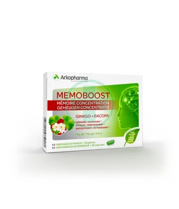 Memoboost Ginkgo + Bacopa x 30