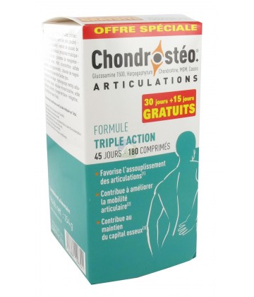 Chondrosteo®+ Articulations x 120 + 60 OFFERTS