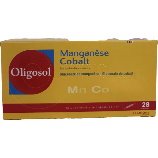 Oligosol Manganèse-Cobalt x 28