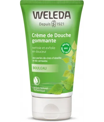 Weleda Crème de Douche Gommante au Bouleau 150 ml
