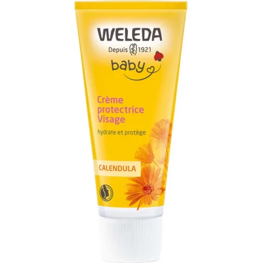 Weleda Crème Protectrice Visage Bébé Calendula