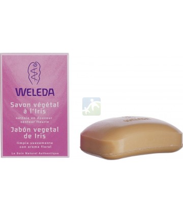 Weleda Savon Végétal à l'Iris 100 g (NSFP)