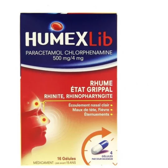 HumexLib Gélules x 16