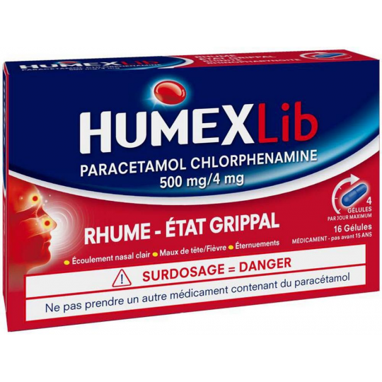 HumexLib Gélules x 16