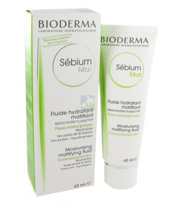 Bioderma Sébium Mat Fluide Matifiant 40 ml
