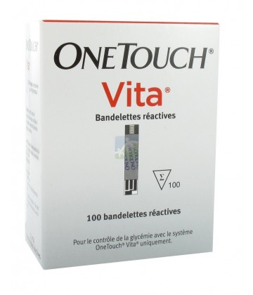 OneTouch Vita Bandelettes glycémie x 100