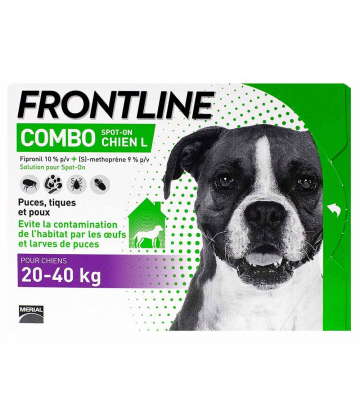 Frontline Combo Chien L x 6