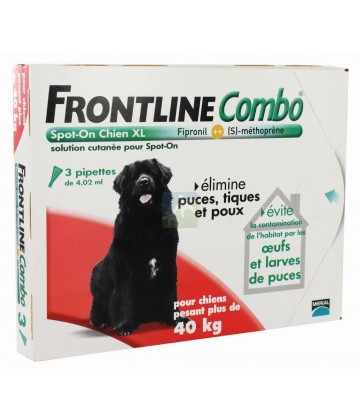 Frontline Combo Chien XL x 3