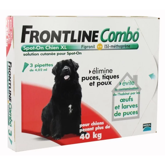 Frontline Combo Chien XL x 3