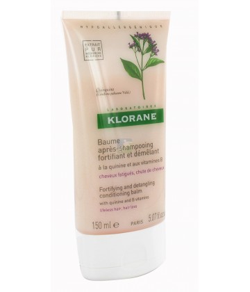Klorane Baume Après-shampooing à la Quinine et Vitamine B 150 ml