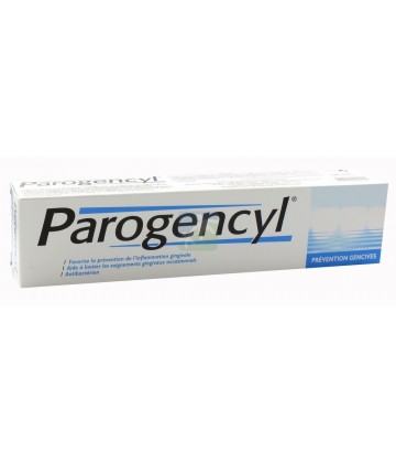Parogencyl Prévention Gencives Pâte Dentifrice Goût Menthe 125 ml