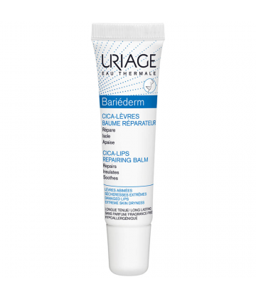 Uriage Bariéderm Cica-Lèvres Baume Réparateur 15 ml