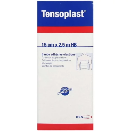 Tensoplast Bande Adhésive 15 cm x 2.5 m