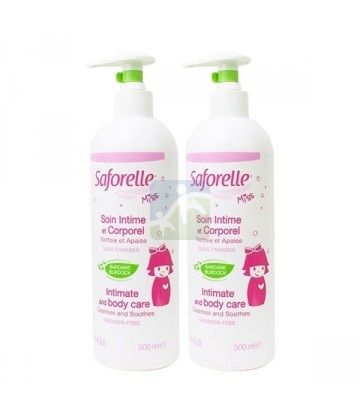 Saforelle Miss Soin Intime et Corporel 2 x 500 ml
