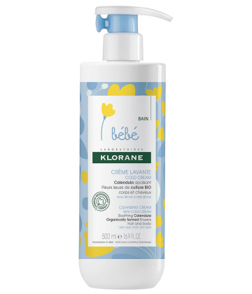 Klorane Bébé Crème Lavante 500 ml