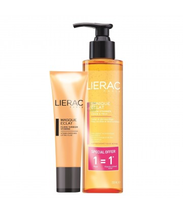 Lierac Duo Masque Eclat Vitaminé 50 ml + Lotion Tonique Eclat  200 ml OFFERT