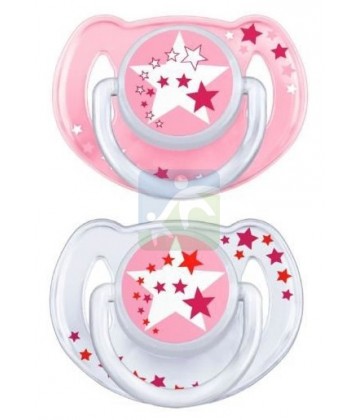 Philips Avent Sucettes nuit 6-18 mois x 2