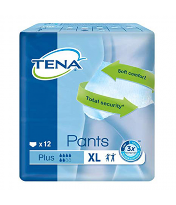 TENA Pants Plus XL x 12
