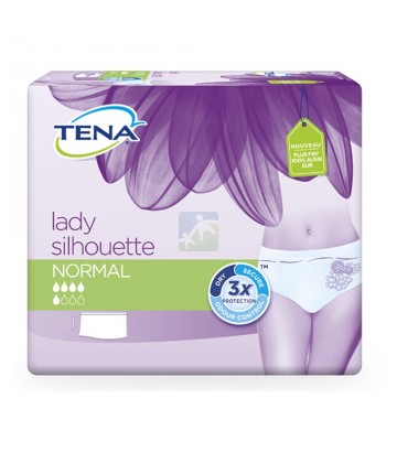 TENA Lady Silhouette Normal Médium x 10