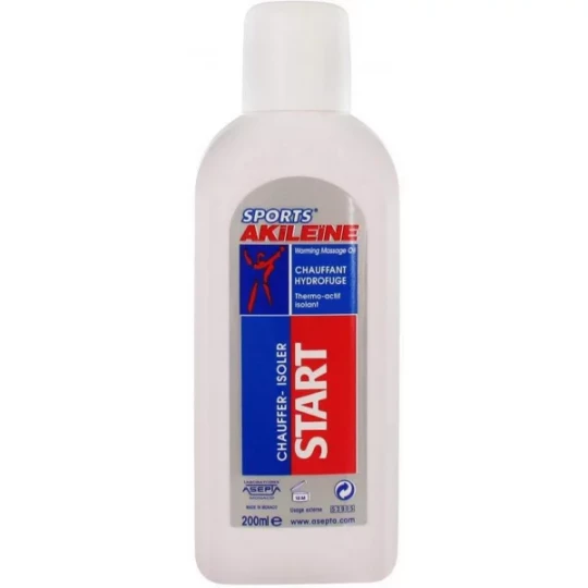 Akileïne Sports Start Chauffant Hydrofuge 200 ml