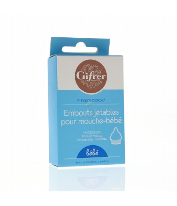 Gifrer Embouts Jetables pour Mouche-Bébé x 10
